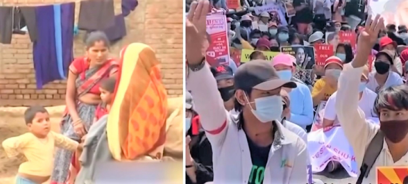 瘟疫內亂夾擊印度緬甸 扶貧機構經濟援助貧民