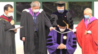 中神院長就職禮  黃國維領群體承接學院傳統