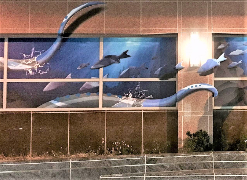 高雄鐵皮屋火車廠 變身福音藝術街