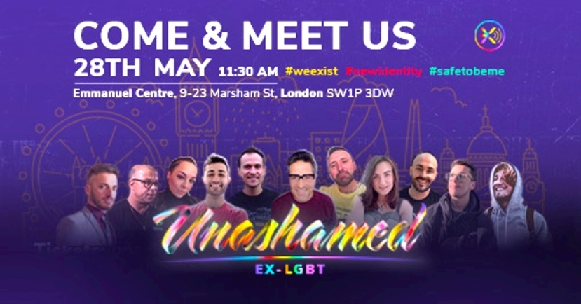 同志驕傲月 過來人集會見證脫離跨性別