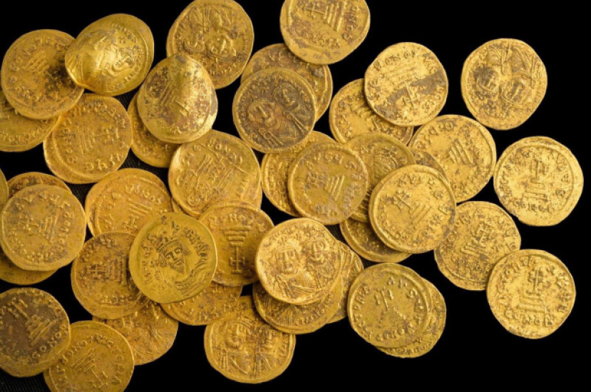 戈蘭高地發現7世紀金幣 證穆斯林征服拜占庭