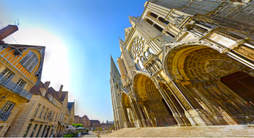 旅遊世界遺產：法國沙特爾大教堂藏瑪利亞聖衣