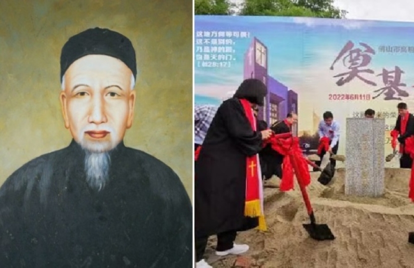 中國首位牧師梁發故鄉紀念堂重建