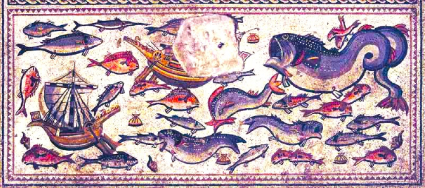 洛德鎮出土馬賽克地板 揭示古代海上危機