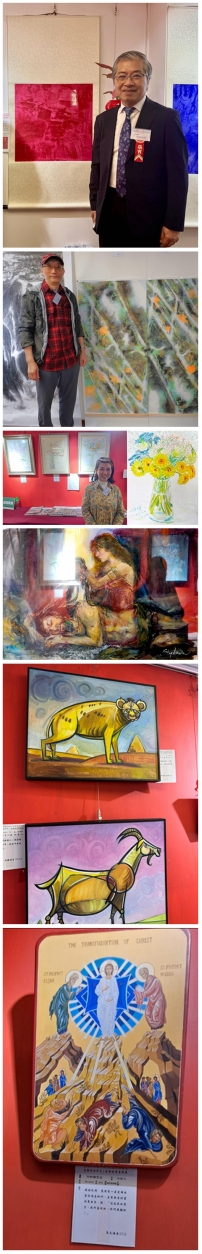 基督徒書畫聯展：揉合東西方藝術繪出基督復活盼望【圖輯】