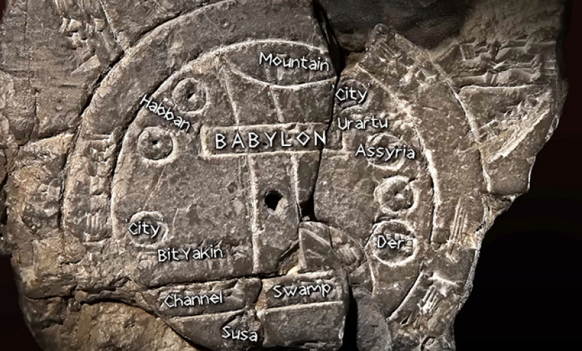 考古學家破譯3000年前巴比倫泥板地圖揭示洪水後方舟位置