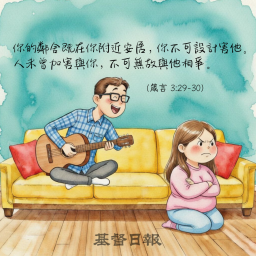 【守护家庭365】不可无故与人相争