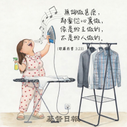 【守護家庭365】從心裏去做，不為給人看，只為主喜悅