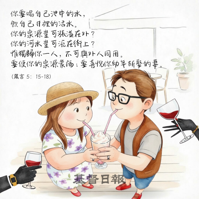 【守護家庭365】你要喝自己池中的水