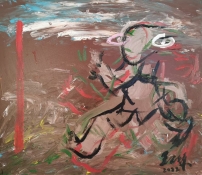 【當代藝粹】黑天爍：向着標竿直跑