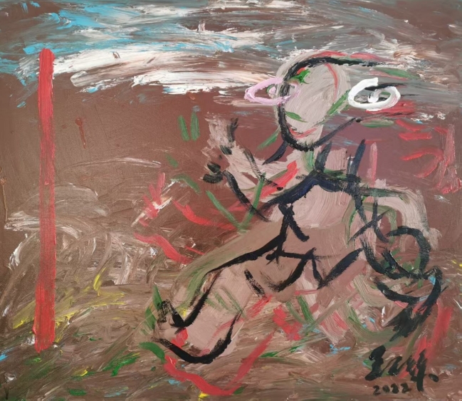 【當代藝粹】黑天爍：向着標竿直跑