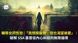 輔導女同性戀 |「我想順服神，但也渴望被愛」