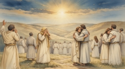 「普天下當向耶和華『歡呼／喊叫／悲鳴』」？