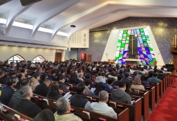 本報同工出席香港基督教協進會2026「基督徒合一祈禱週——教牧及同工聯合聖餐崇拜」