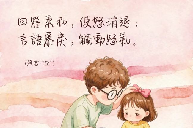 【守護家庭365】回答柔和是一種力量