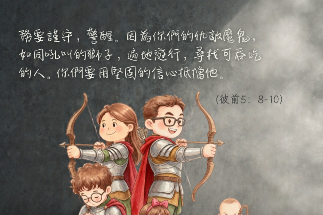 【守護家庭365】忠心同行,在屬靈爭戰中彼此扶持
