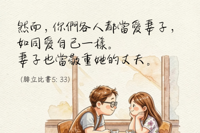 【守護家庭365】愛是彼此敬重