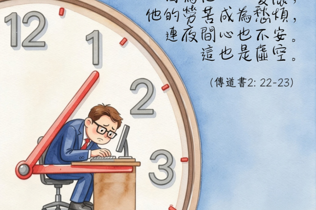 【守護家庭365】人生並不以勞苦愁煩而結束