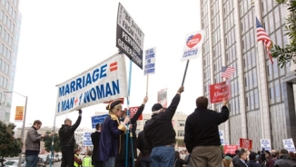Battle Over Gay Marriage Reaches Federal Court
