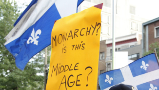 Royal Couple Prince William, Kate Greeted by Separatist Protesters in Quebec