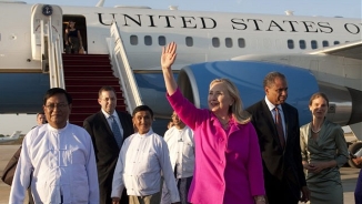 Clinton Makes Historic Trip to Burma