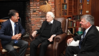 Billy Graham Responds to Criticism of Becoming Too Political - To Preserve Biblical Values.