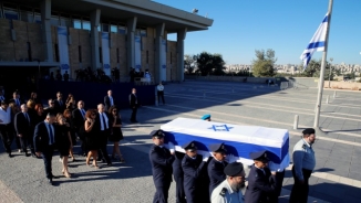 On a Jerusalem Hillside, Rivals Set Aside Differences to Honor Shimon Peres