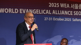 World Evangelical Alliance's new secretary general Botrus Mansour takes office; Godfrey Yogaraja elected chair