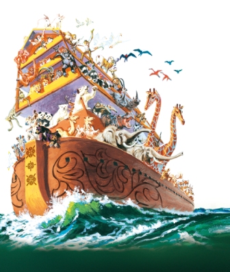挪亞方舟故事與《西遊記》舞台上Crossover