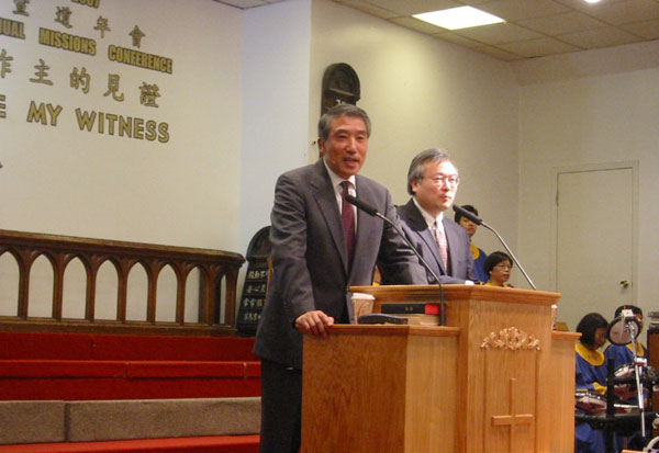 使者總幹事周大衛牧師挑戰信徒「把福音傳遍世界！」