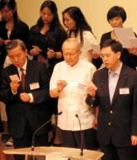 戴紹曾牧師呼籲信徒以專業服侍四川災民