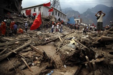中國暴雨成災甘肅泥石流337人死 ‎ 宣明會投入救援呼籲支持