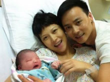 蔡少芬張晉愛女出生 眾藝人送祝福