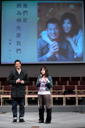 歐錦棠萬斯敏分享婚姻路裡淚與笑