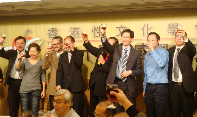 性文化學會十周年百人祝賀 同心盼社會回歸主道