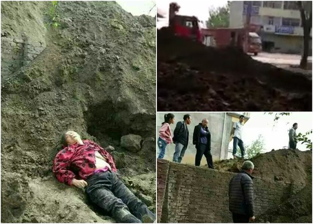 河南駐馬店基督徒夫婦護教堂土地遭強拆人員活埋 妻子死亡