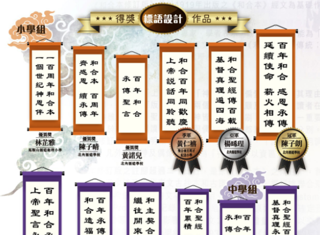 和合本聖經明年百周年 中港辦徵文標語比賽
