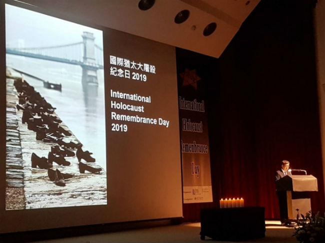 台舉辦國際大屠殺紀念日活動 陳建仁籲銘記歷史維護人權