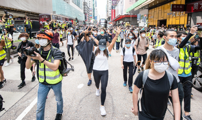 反港版《國安法》激起千人浪 教界指失宗教自由 學生憂國民教育重來