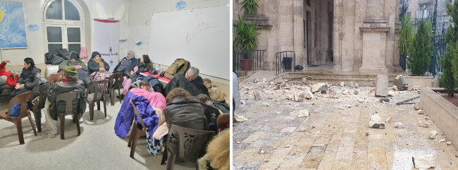 土耳其地震 敘利亞跨宗派為倖存者提供庇護所