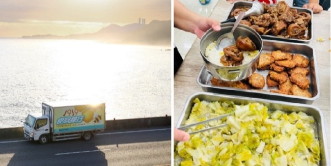 食物銀行惜食車出動 偏鄉居民嚐熱餐