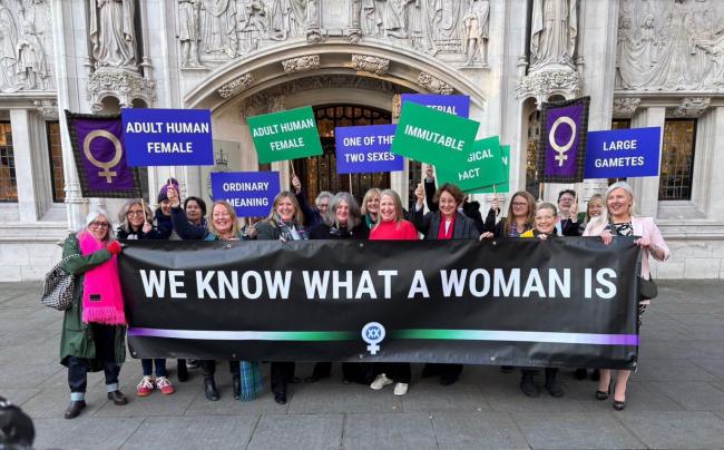 英國最高法院將「女性」明確定義為「生理女性」