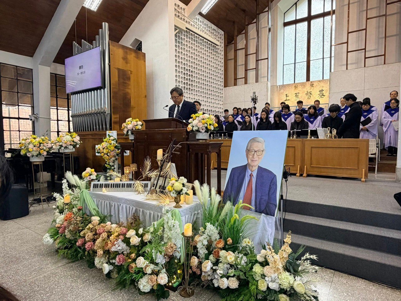 台浸神首華人院長張真光95歲返天家 創新聖樂教育方法