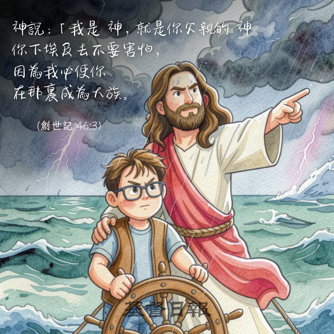 【守護家庭365】不要害怕，因為神必與你同去