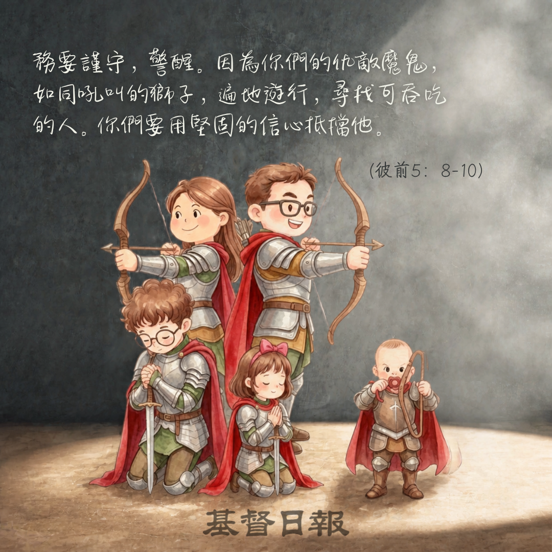 【守護家庭365】忠心同行，在屬靈爭戰中彼此扶持